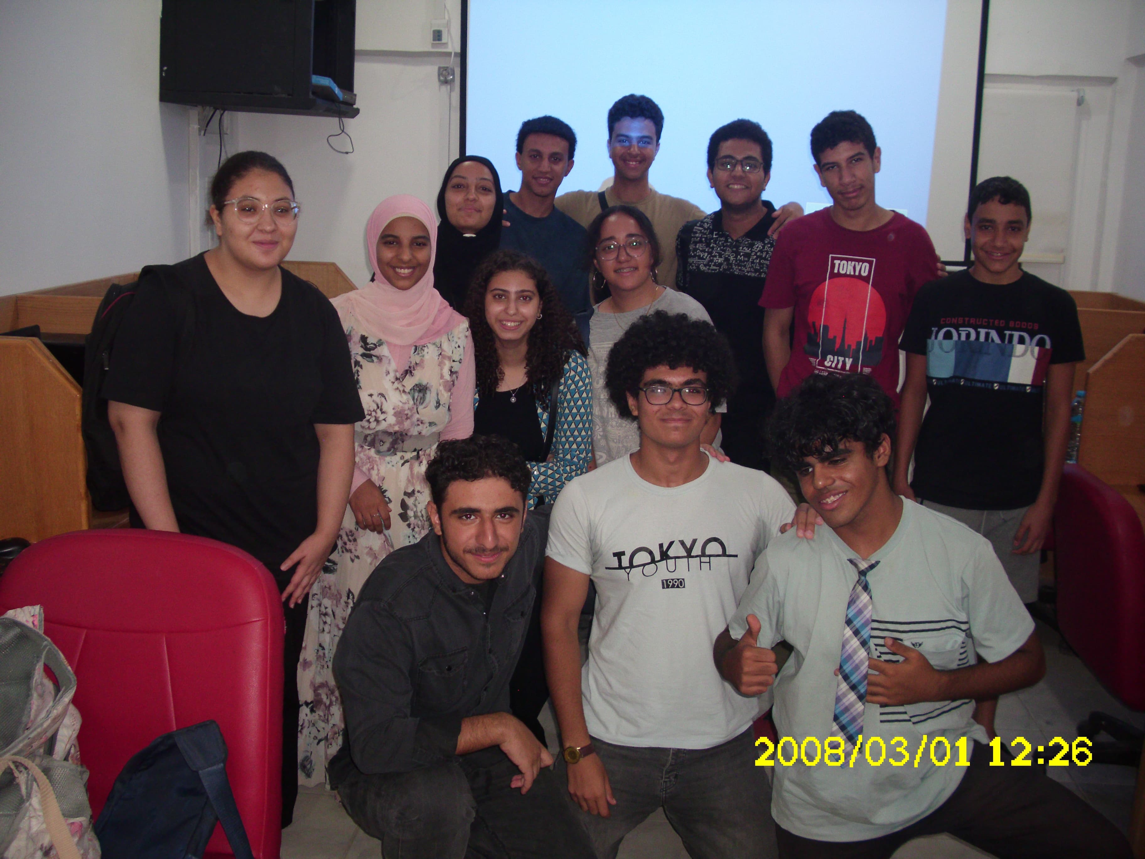 photo of yusuf allam and friends at last summer session of DECI level 3